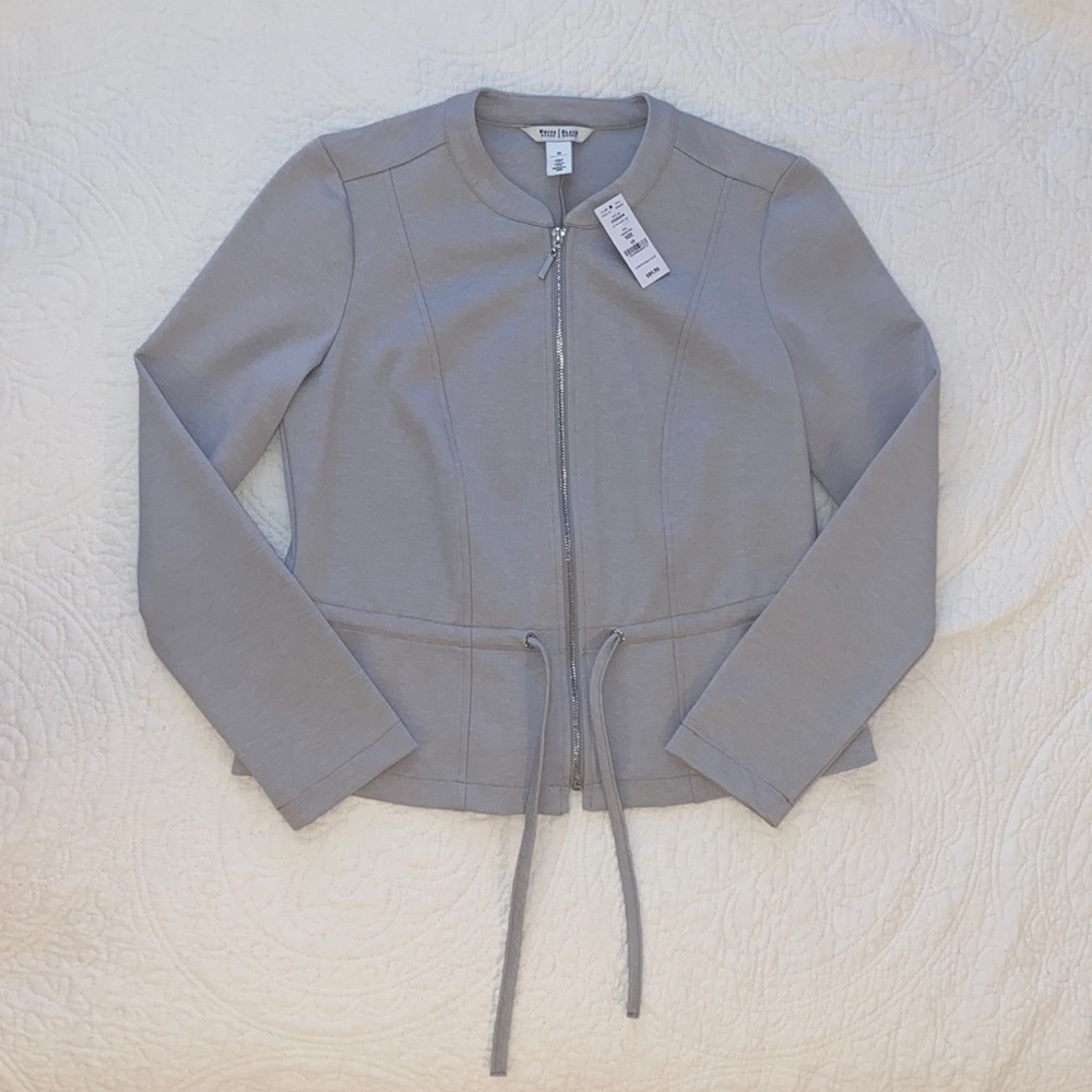comfy gray jacket